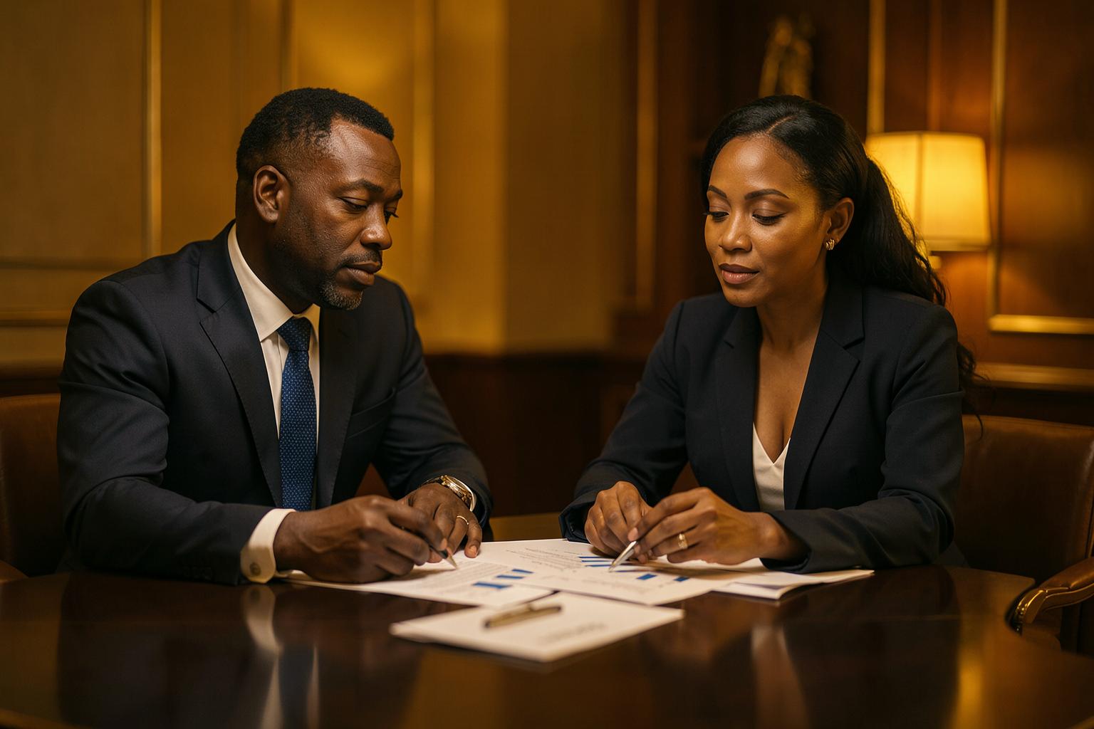 A private consultation at Trinity Solutions Group
