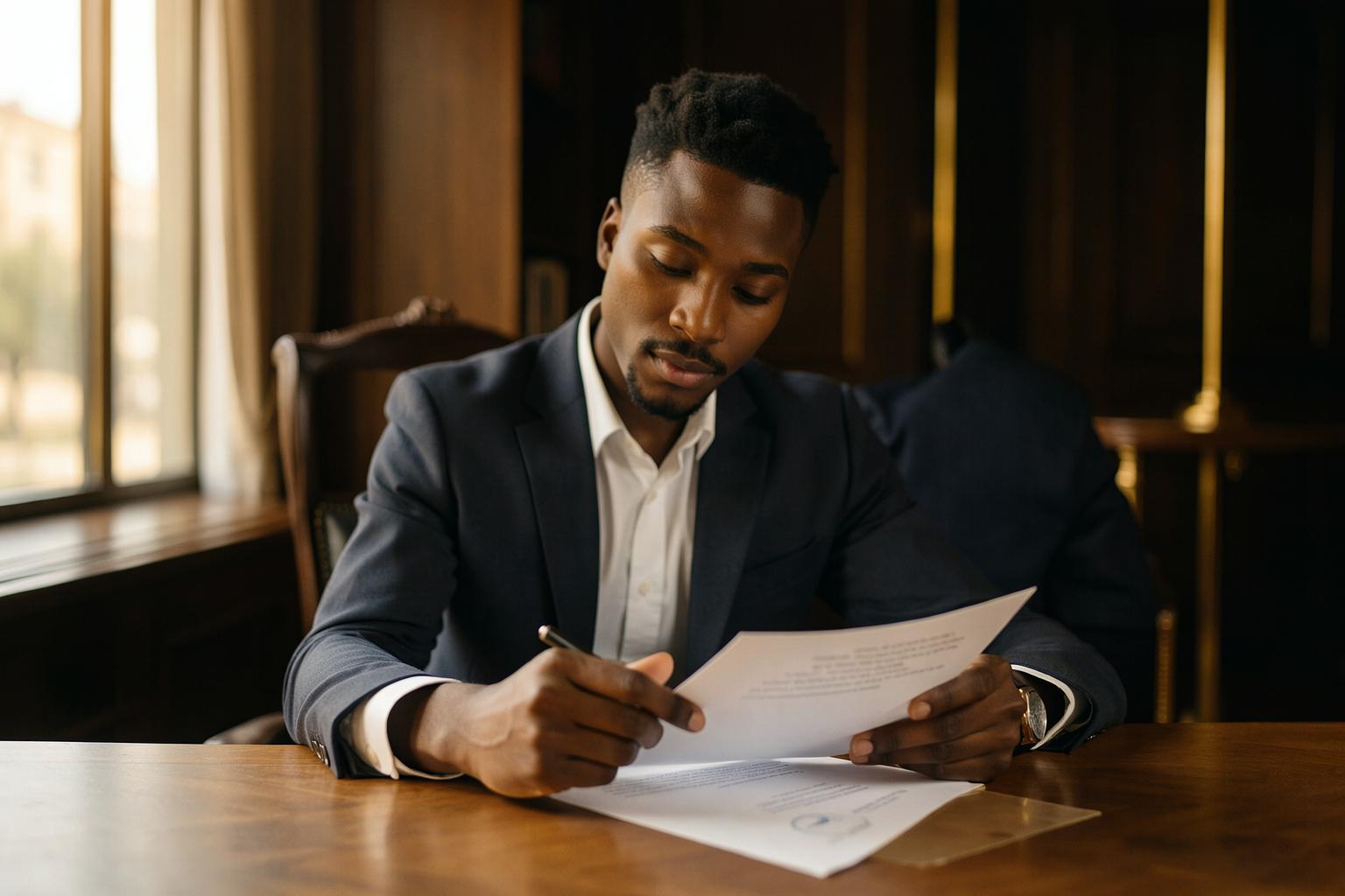 A client reviewing their profile with a Trinity advisor